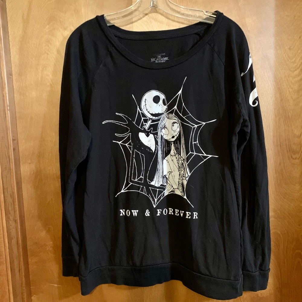 Disney Nightmare Before Christmas Jack and Sally Now and Forever